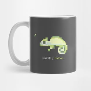 CSS 8-bit Chameleon - Programming Mug